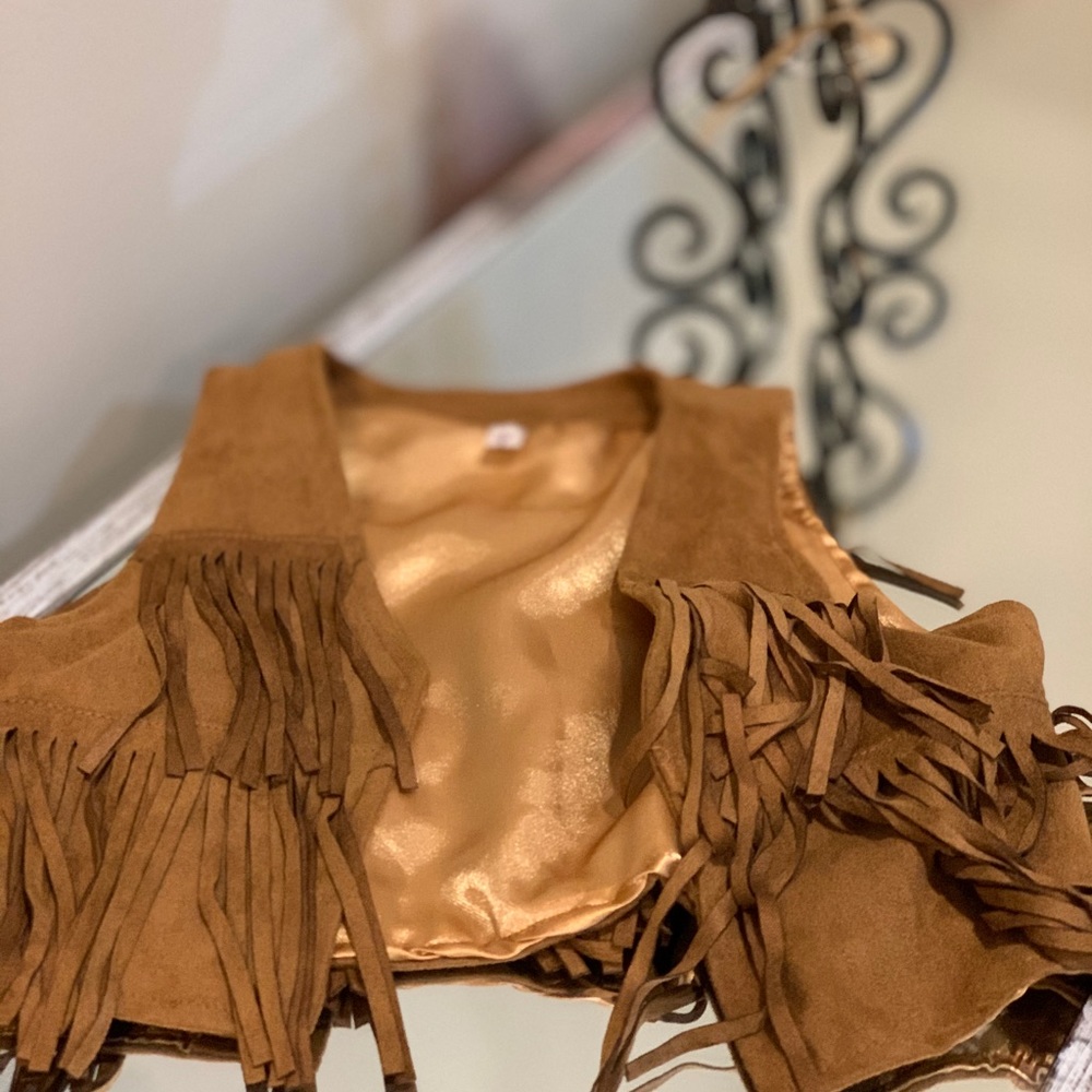 Kids cowboys cowgirls vest